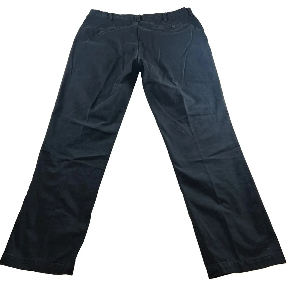 Polo Ralph Lauren Mens Classic Fit Chino Pants Black 38/33